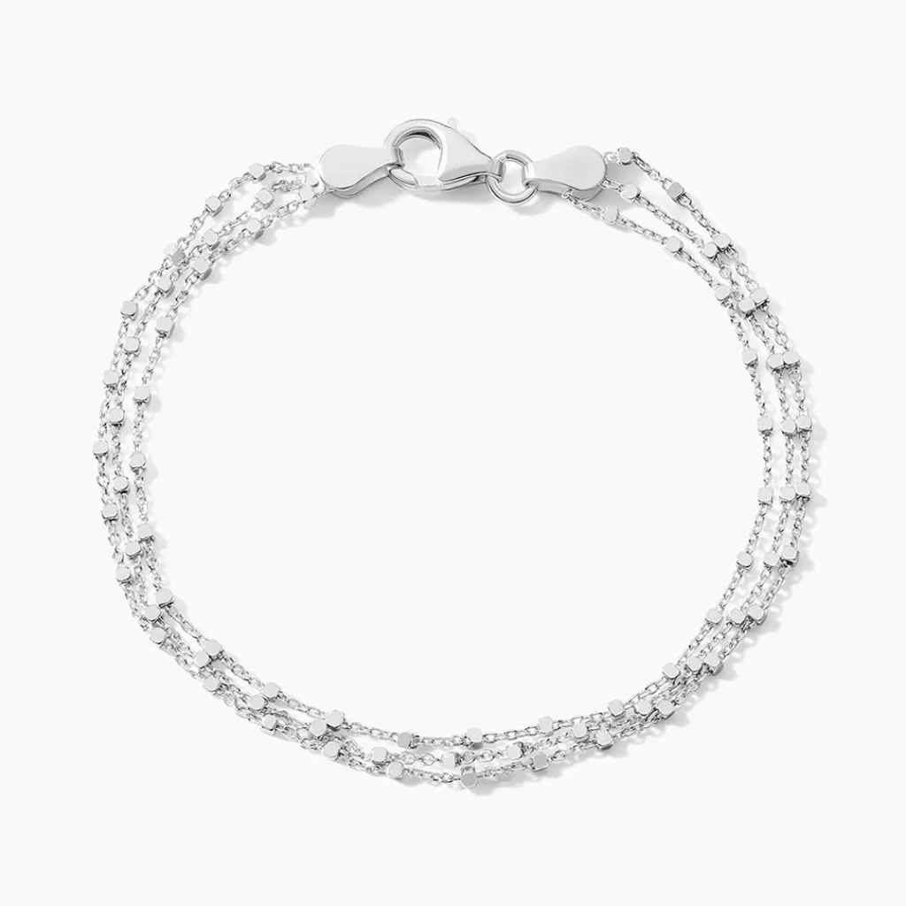 Histoire d'Or Bracelet Marie-armelle Argent Blanc Best