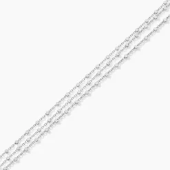 Histoire d'Or Bracelet Marie-armelle Argent Blanc Best