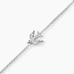 Histoire d'Or Bracelet Marilla Argent Blanc Oxyde De Zirconium Discount