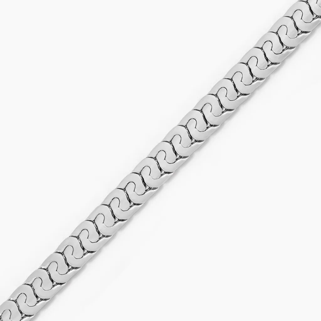 Histoire d'Or Bracelet Marin Acier Blanc Clearance