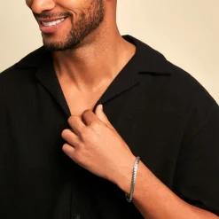 Histoire d'Or Bracelet Marin Acier Blanc Clearance