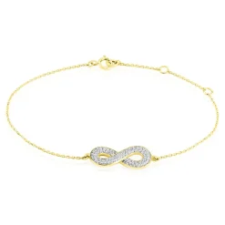 Histoire d'Or Bracelet Mariquita Or Jaune Oxyde De Zirconium Clearance