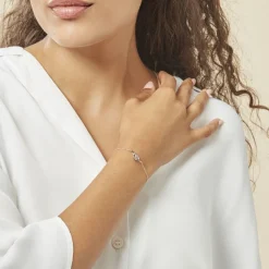 Histoire d'Or Bracelet Marnie Or Blanc Diamant Online