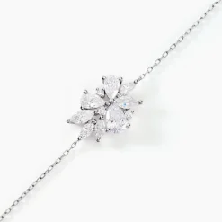 Histoire d'Or Bracelet Marquis Or Blanc Oxyde De Zirconium Online