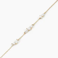 Histoire d'Or Bracelet Marquise Or Jaune Oxyde De Zirconium Outlet