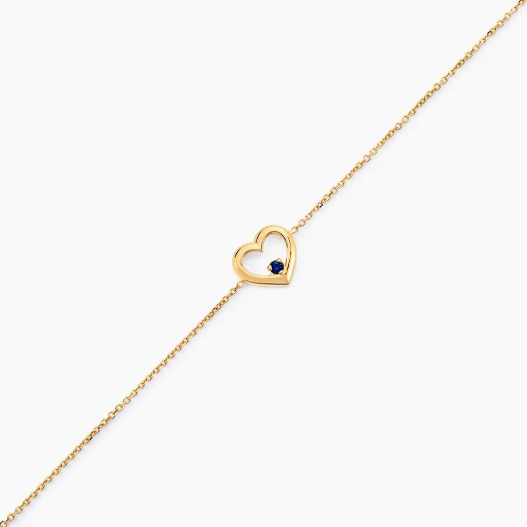 Histoire d'Or Bracelet Martella Or Jaune Saphir Best