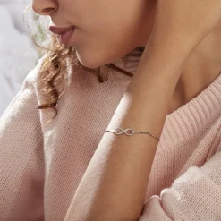 Histoire d'Or Bracelet Martta Argent Blanc Hot