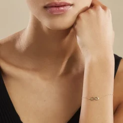 Histoire d'Or Bracelet Maryeme Infini Selectra or jaune New