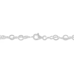 Histoire d'Or Bracelet Mayan Argent Blanc New