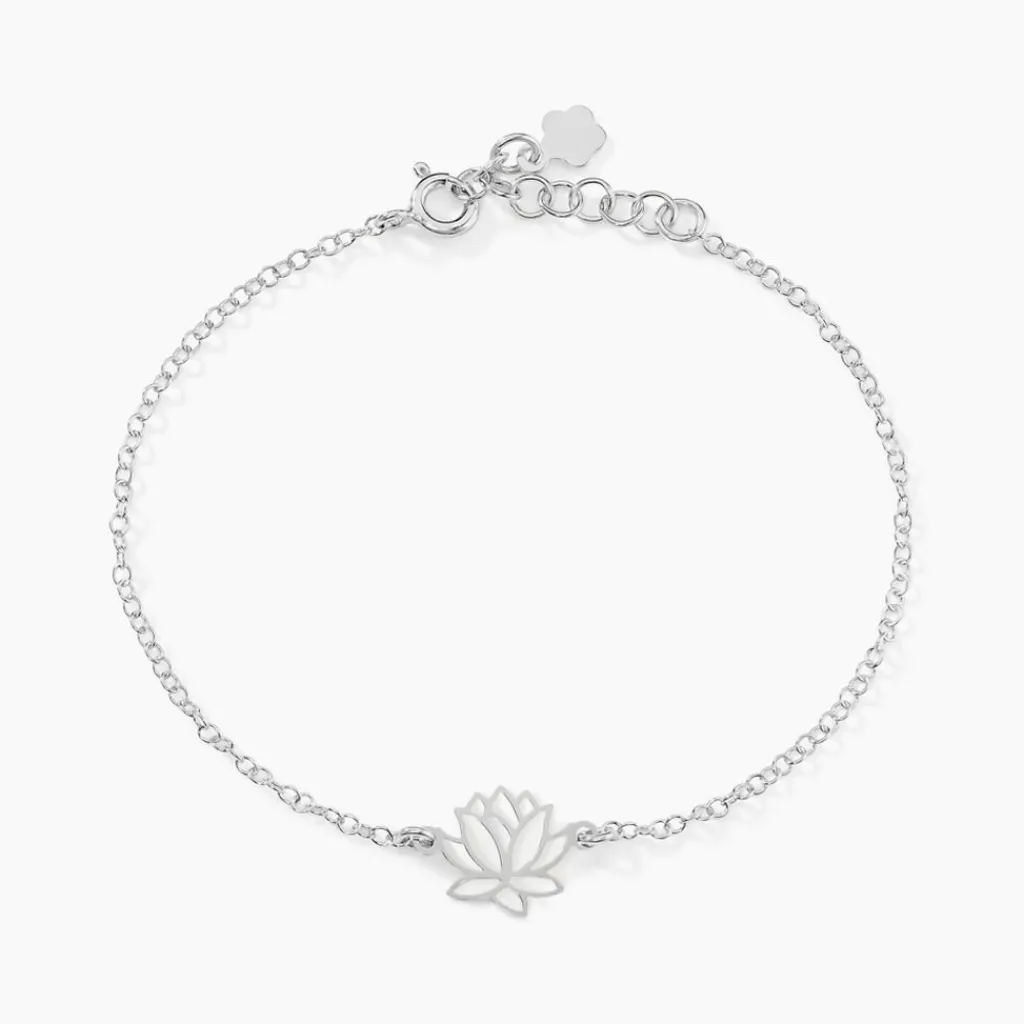 Histoire d'Or Bracelet Maylie Argent Blanc New