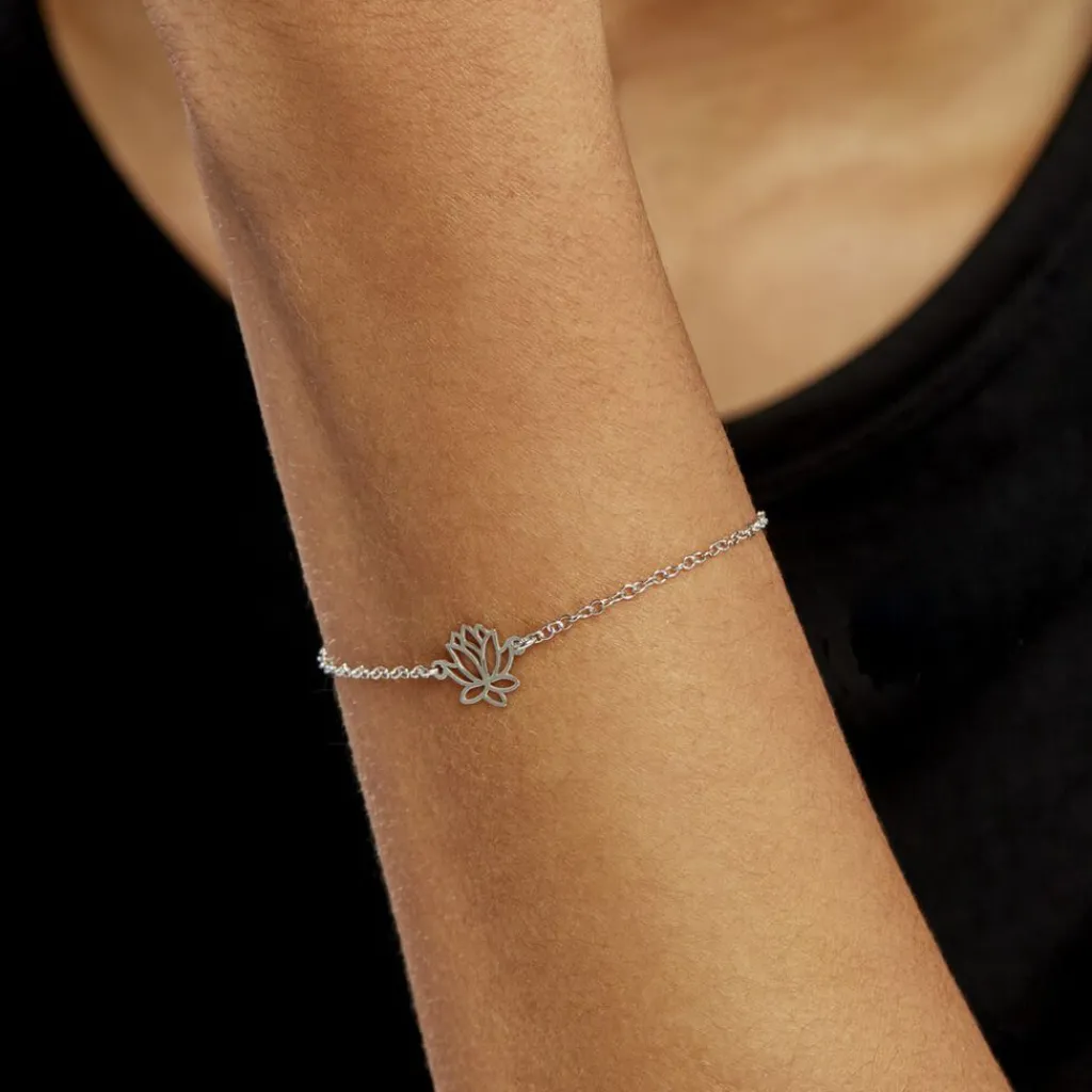 Histoire d'Or Bracelet Maylie Argent Blanc New