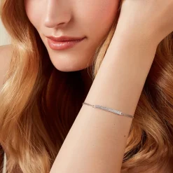 Histoire d'Or Bracelet Melineeargent Blanc Oxyde De Zirconium Outlet