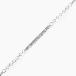 Histoire d'Or Bracelet Melodie Argent Blanc Hot