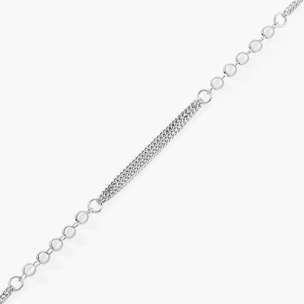 Histoire d'Or Bracelet Melodie Argent Blanc Hot