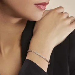 Histoire d'Or Bracelet Melodie Argent Blanc Hot
