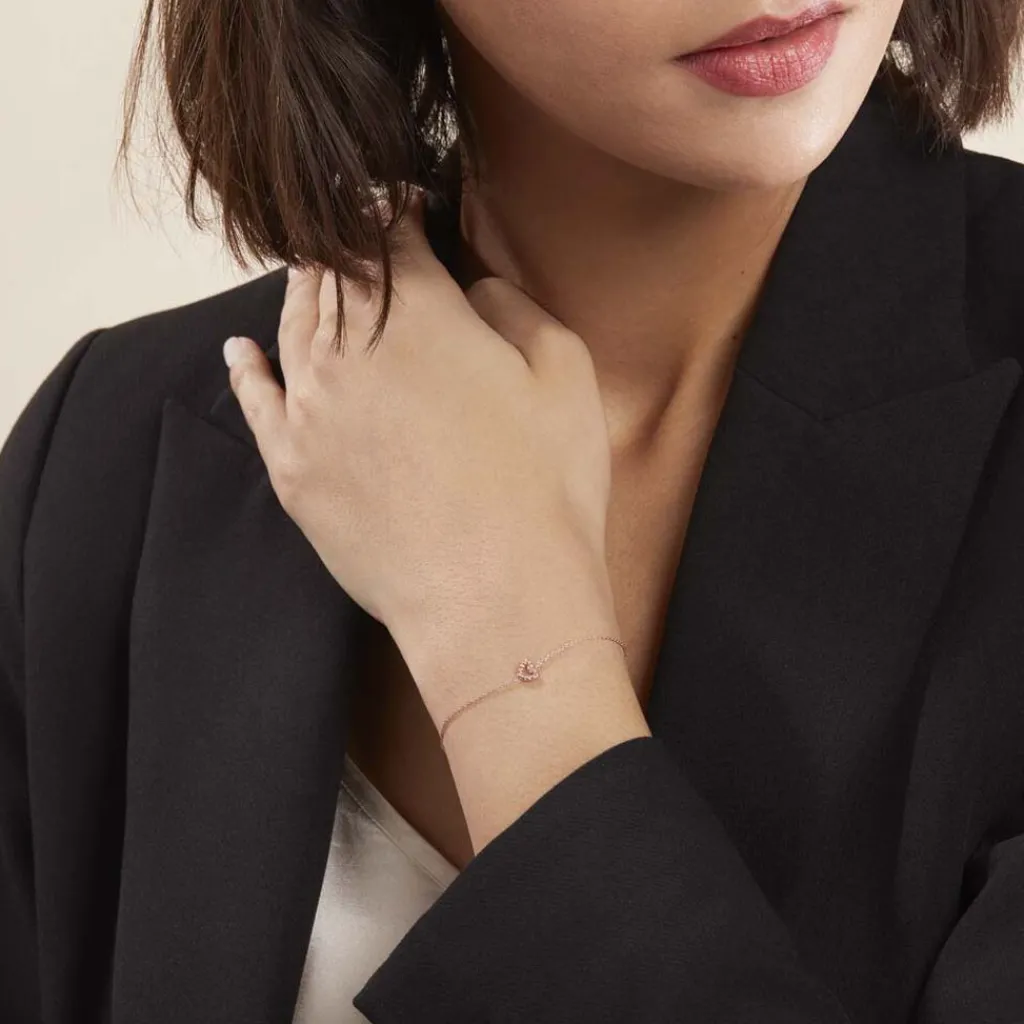 Histoire d'Or Bracelet Menel Argent Rose Outlet