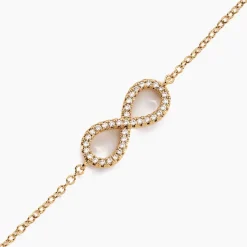 Histoire d'Or Bracelet Merane Plaqué Or Jaune Oxyde De Zirconium Discount