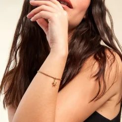 Histoire d'Or Bracelet Mermaid Acier Jaune Hot