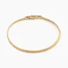 Histoire d'Or Bracelet Messaline Plaqué Or Jaune Clearance