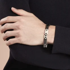 Histoire d'Or Bracelet Mica Acier Gris Clearance