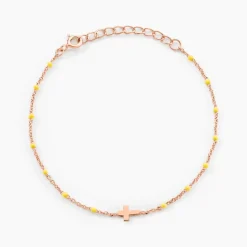 Histoire d'Or Bracelet Mimosa Argent Rose Outlet
