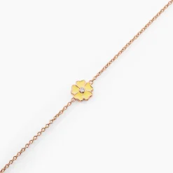 Histoire d'Or Bracelet Mimosa Argent Rose Oxyde De Zirconium Discount