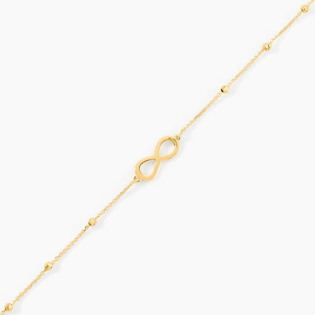 Histoire d'Or Bracelet Mimy Infini Boules Or Jaune Hot