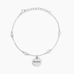 Histoire d'Or Bracelet Moa De Zirconium argent blanc oxyde Sale