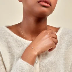 Histoire d'Or Bracelet Mon 1er Diamant or jaune diamant Sale