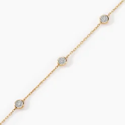 Histoire d'Or Bracelet Mon 1er Diamant or jaune diamant Clearance