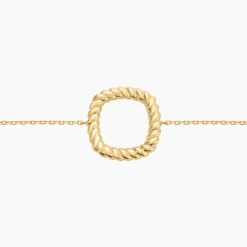 Histoire d'Or Bracelet Monifa Plaque Or Jaune