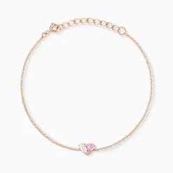 Histoire d'Or Bracelet Myhalf De Zirconium argent rose oxyde Clearance