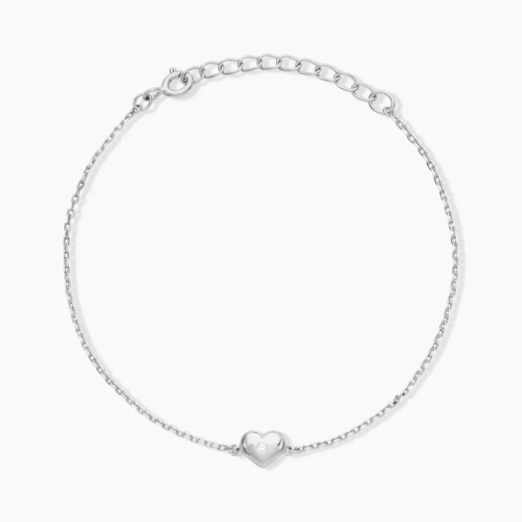 Histoire d'Or Bracelet Mylie Argent Blanc Oxyde De Zirconium Discount