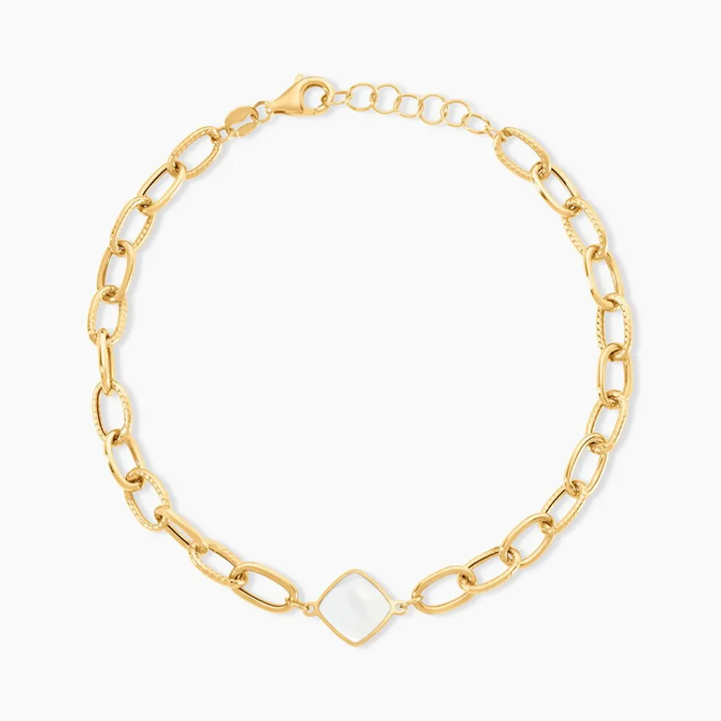 Histoire d'Or Bracelet Naitik Or Jaune Nacre New