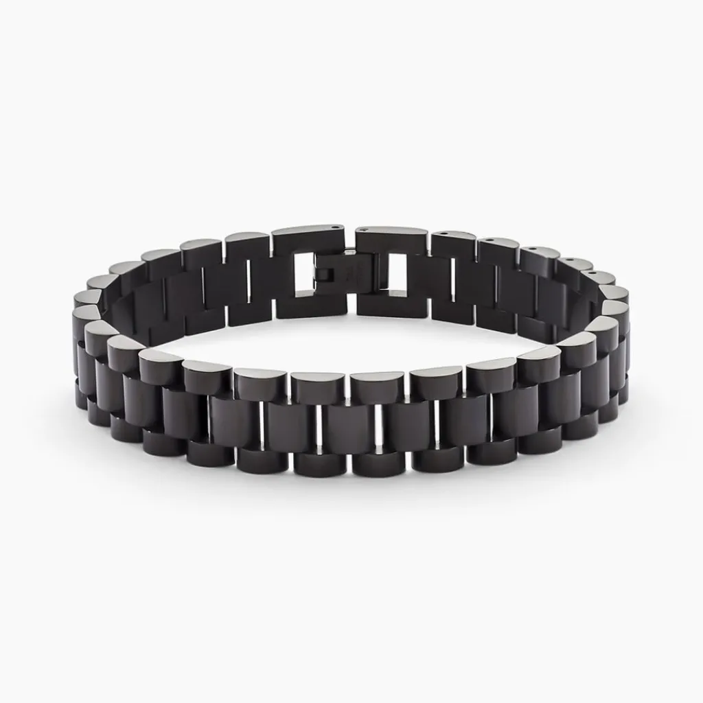 Histoire d'Or Bracelet Najac acier noir Hot