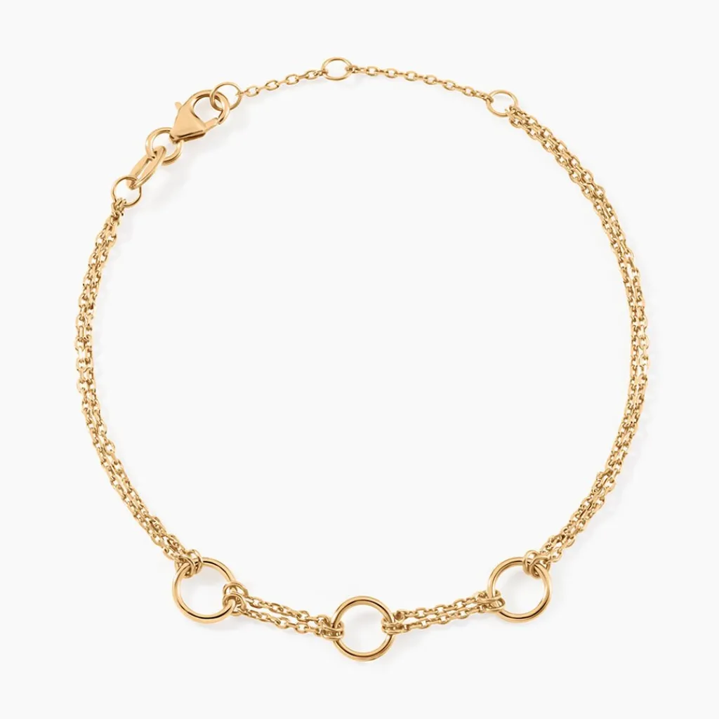 Histoire d'Or Bracelet Nalla Plaqué Or Jaune Best