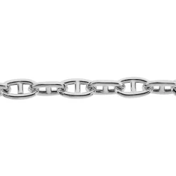 Histoire d'Or Bracelet Nazima Maille Marine Argent Blanc Clearance