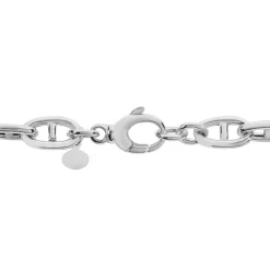 Histoire d'Or Bracelet Nazima Maille Marine Argent Blanc Clearance