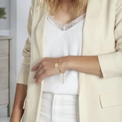 Histoire d'Or Bracelet Neala Plaqué Or Jaune Best