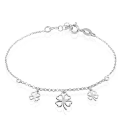 Histoire d'Or Bracelet Nedira Argent Blanc Outlet