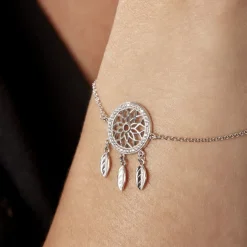 Histoire d'Or Bracelet Nemetona Argent Oxyde New