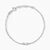 Histoire d'Or Bracelet Nigelle Argent Blanc Oxyde De Zirconium Outlet