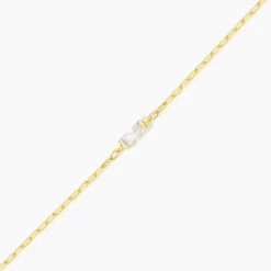 Histoire d'Or Bracelet Nigelle Argent Jaune Oxyde De Zirconium Hot