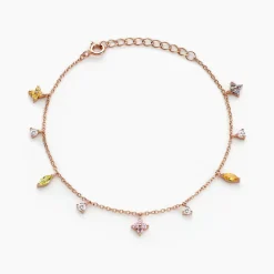 Histoire d'Or Bracelet Nimbe Argent Rose Oxyde De Zirconium argent rose oxyde raisin Clearance