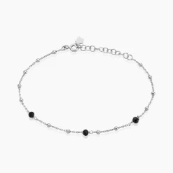 Histoire d'Or Bracelet Nissia Argent Blanc Verre New