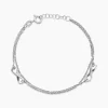 Histoire d'Or Bracelet Noelle Argent Blanc Outlet