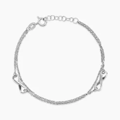 Histoire d'Or Bracelet Noelle Argent Blanc Outlet