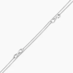 Histoire d'Or Bracelet Noelle Argent Blanc Outlet