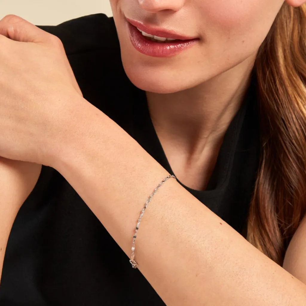 Histoire d'Or Bracelet Norene Argent Blanc Best