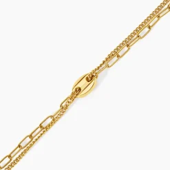 Histoire d'Or Bracelet Numah Acier Jaune Sale
